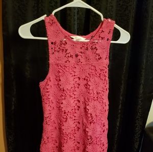 Pink dress